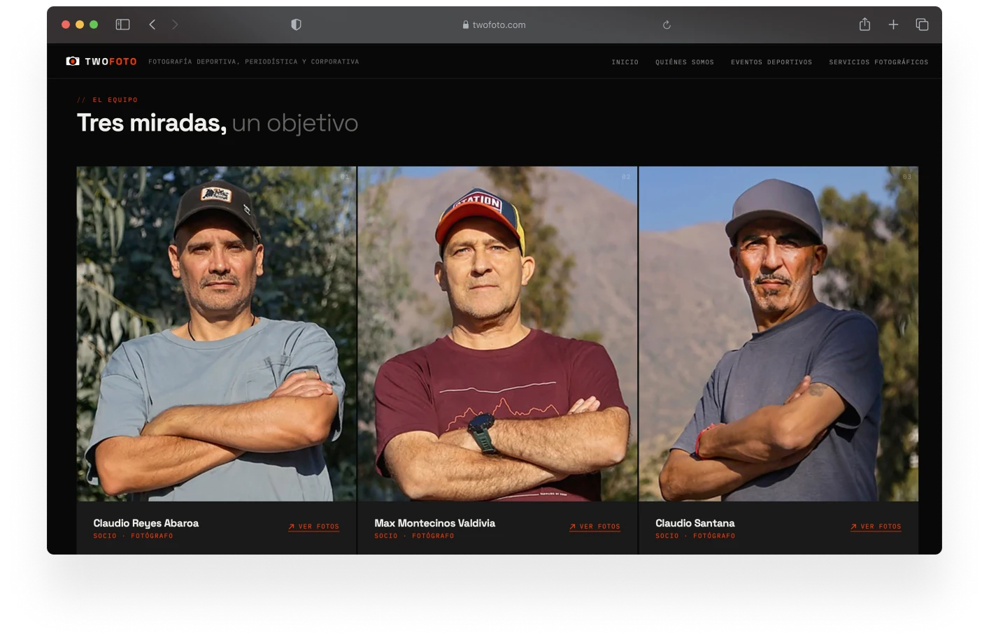 Site web Two Foto : capture 4 sur 4
